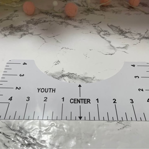 T-Shirt Alignment Ruler-4 Pack T-shirt Measurement Ruler Guide - Picture 4 of 10